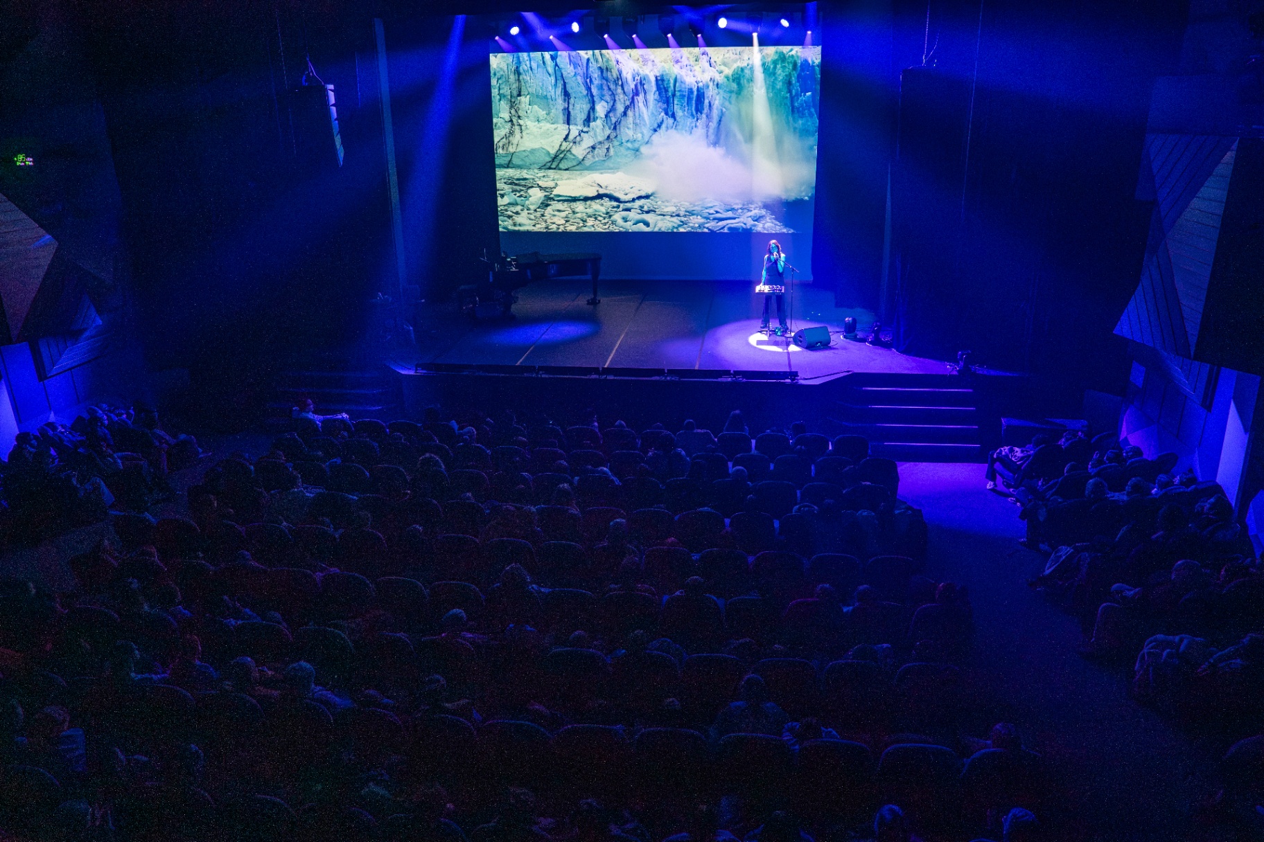 Récit-concert - projection glacier, Salle des Concerts du Mans